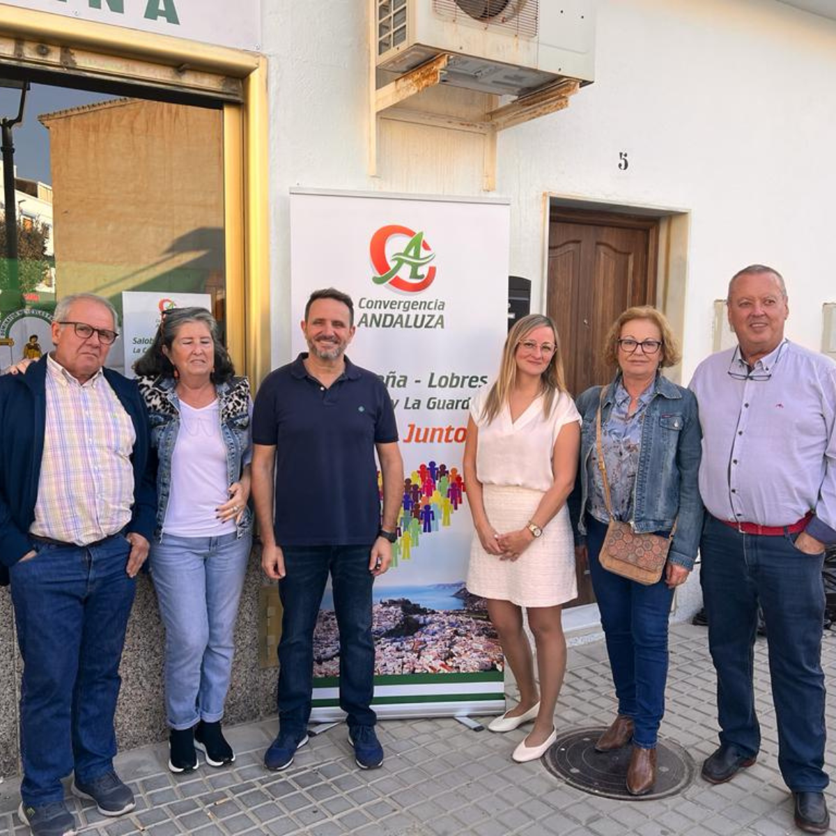 CONVERGENCIA ANDALUZA SALOBREA INAUGURA SU SEDE EN LA VILLA
